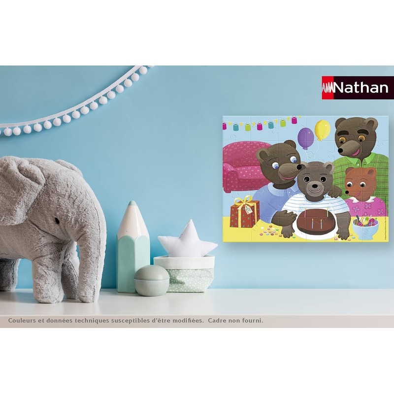 Ravensburger 4005556863808 30 Pieces L'Anniversaire de Petit Ours Brun Small