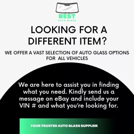 BAG Fit 1999-2004 Honda Odyssey Rear Right Passenger Sliding Door Window Glass/Clear