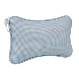 BESPORTBLE Bathtub Pillow Suction Cups Bath Tub Back Rest for Neck Shoulder Support Shower Pillow Blue
