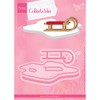 Marianne Design Collectables Eline's Sleigh and Flow Die, Pink