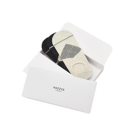 Hazzys (대구신세계)HAZZYS ACC 네이비 라인배색 면혼방 덧신양말3종세트 HJSS4E202WT (Daegu Shinsegae) HAZZYS ACC Navy Line Color-Matching Cotton Blend Ankle Socks Set of 3 HJSS4E202WT