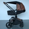 NUZAMAS Pram Sun Shade Universal Buggy Pram Sunshade Stroller Sun