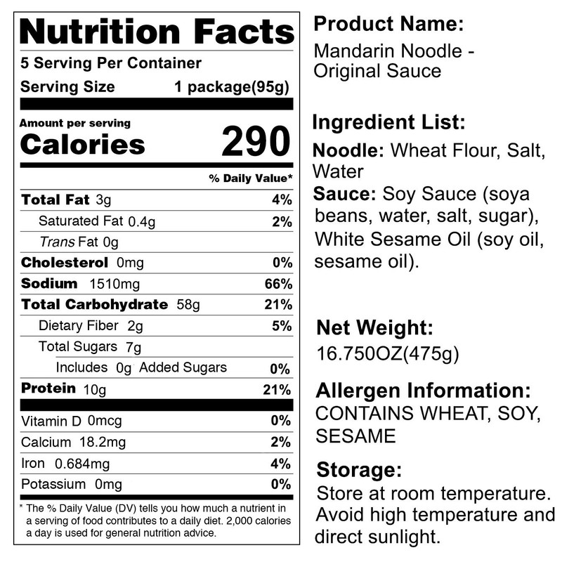 A-Sha Healthy Ramen Noodles With Original Soy Sauce - Chewy