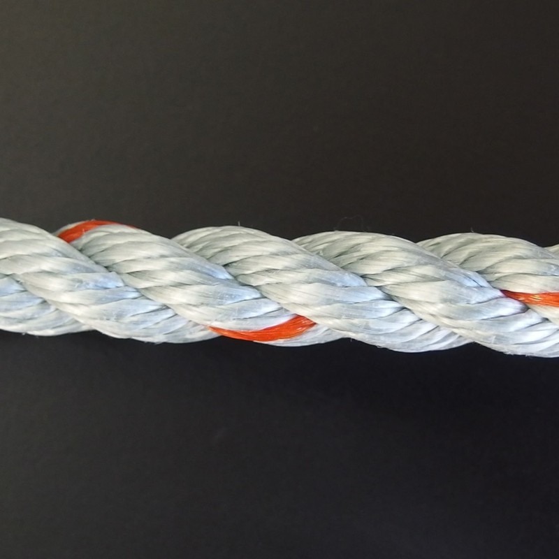 ユタカメイク 台付ロープ 12mm×2m ダイヤロープ 3ッ打 DR-122 両端サツマ加工 輪加工 擦れに強い 結束