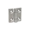 Ganter Normelemente GN 237.3-NI-60-60-A-GS Heavy-Duty Hinge Stainless Steel NI Silver