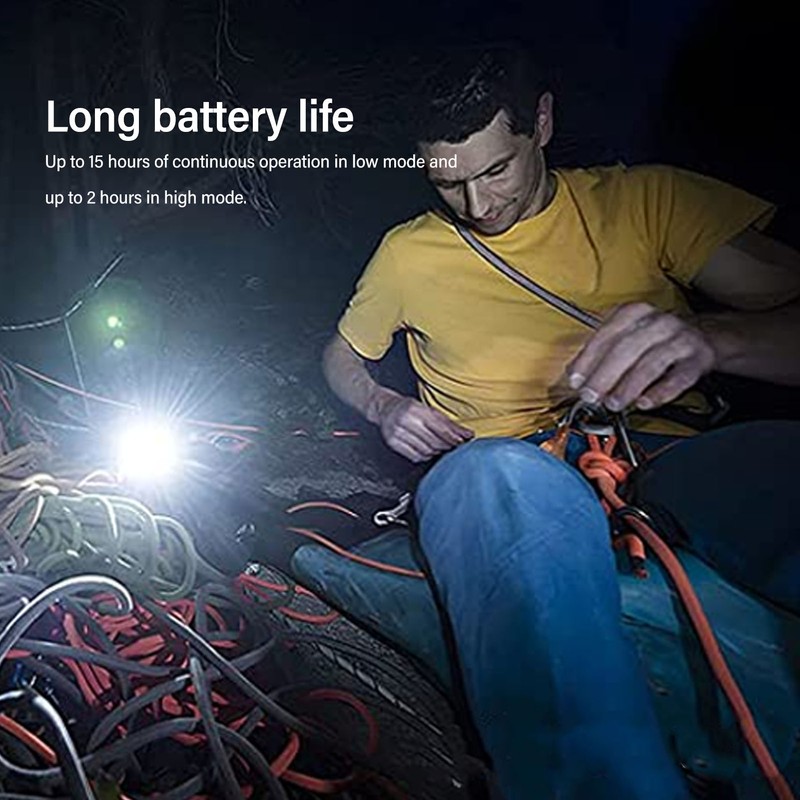Diving Flashlight LED White Light Underwater Dive Torch IPX8 Waterproof