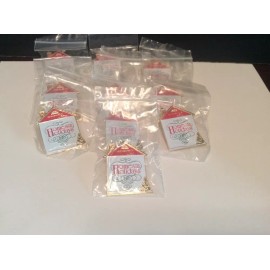 Dept 56 Start A Tradition Home For The Holidays Pin/Brooch Lot Of 10