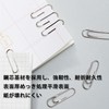 FACETHALO Zem Clips, Pack of 500, Nickel Plated Rust Proof