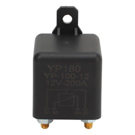 12V 200AMP Heavy Duty Starter Split Charge Relay Car Van Battery Switch for Truck Boat Marine