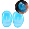 FILFEEL 2pcs Blue Ear Cover Reusable Ear Protectors Anti Staining