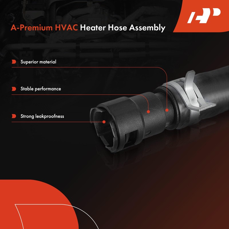 A-Premium Outlet HVAC Heater Hose Pipe Line Assembly Compatible with
