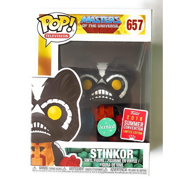 Funko POP! Masters of the Universe: Stinkor Scented #657 (2018 Summer Convention Exclusive)
