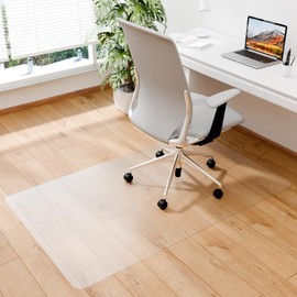 Amyracel Office Chair Mat for Hardwood Floor, 36" x 60" Desk Floor Mat for Hardwood Floors, Clear Desk Chair Mat for Hard Floor, Easy Glide Floor Protector Mat for Office Chair