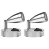 CPROSP 2pcs LED Spot Reading Light 3W 12V Warm White