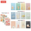 Pack of 16 Mini Diary Notebook A7 Notepad 10.5 x