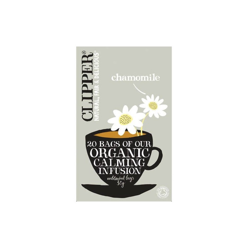 (4 PACK) - Clipper - Organic Chamomile | 20 Bag