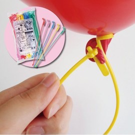 くるんぱち 5色アソート（ふうせん用プラスチック棒）