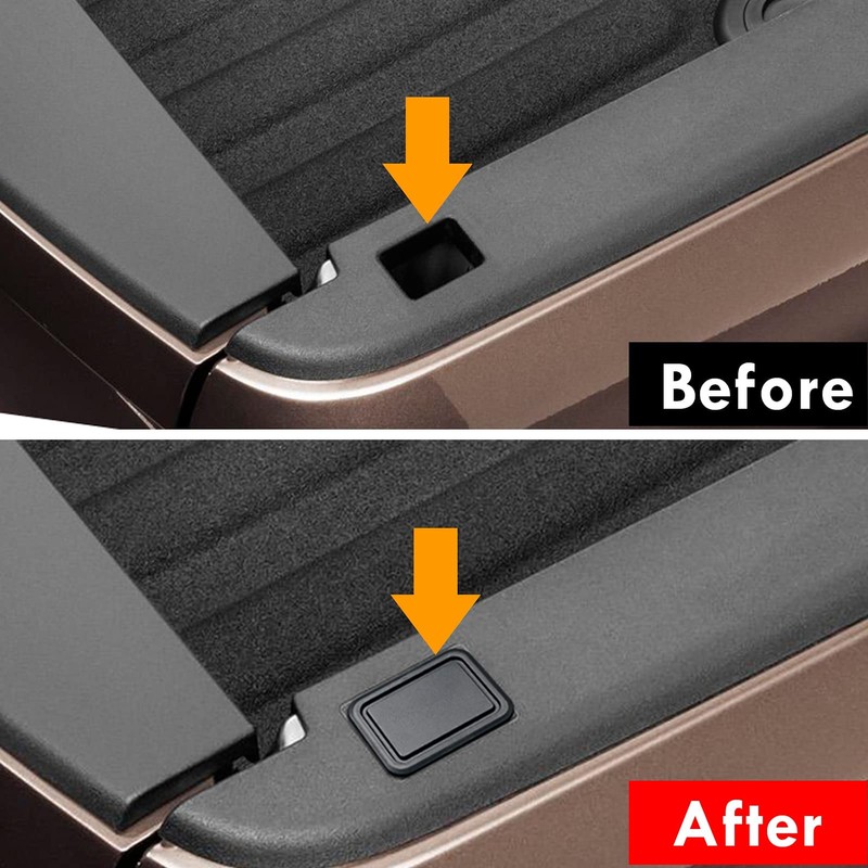 Moonlinks Ram 1500 Stake Pocket Covers, Rear Truck Bed Rail