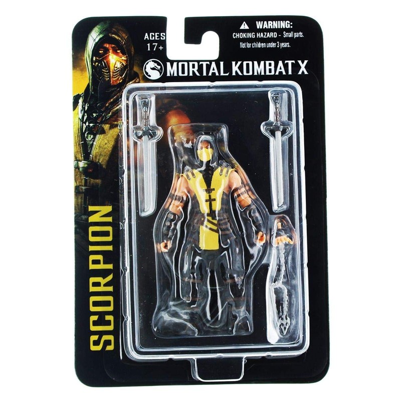 Mortal Kombat Mezco X Scorpion 4-Inch Action Figure
