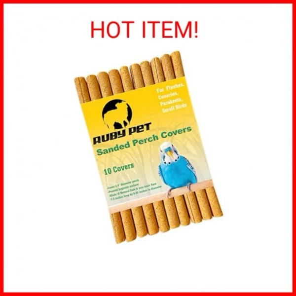 Does Not Apply Sanded Perch Covers - Parakeets, Lovebirds, Finches,