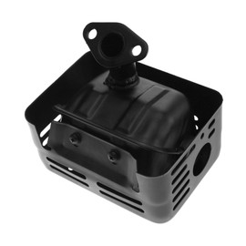 Create idea Exhaust Silencer Silencer Black Exhaust & Seal Compatible with Honda GX110 GX120 GX140 GX160 & GX200
