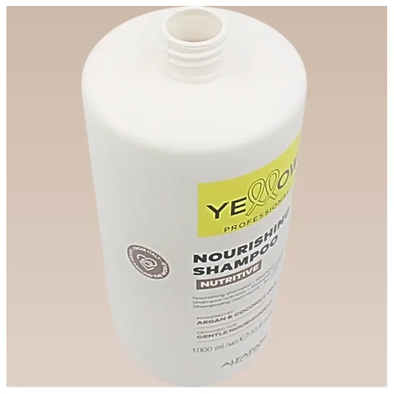 Shampoo Yellow Nutritive Argan y Coco para Cabello Seco y