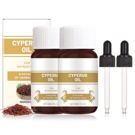 Cyperus Rotundus Oil Cyperus Rotundus Oil for Hair Removal Cyperus Oil Natural to Reduce Hair Growth Smooth Skin Inhibits Hair Growth on the Body Pack of 2