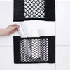 yueton 2SET Storage Net Bag Wall Mounted Storage Mesh Bag