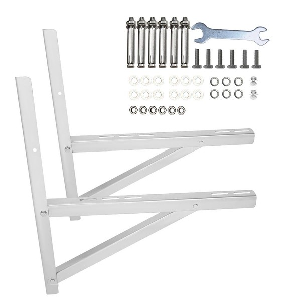 POPMOON Stainless Steel Mounting Bracket for 9000-36000BTU Condenser Ductless Mini