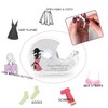 WEZCHUGHAOL Double-Sided Cloth Tape with Dispenser – 16.5 Ft Transparent