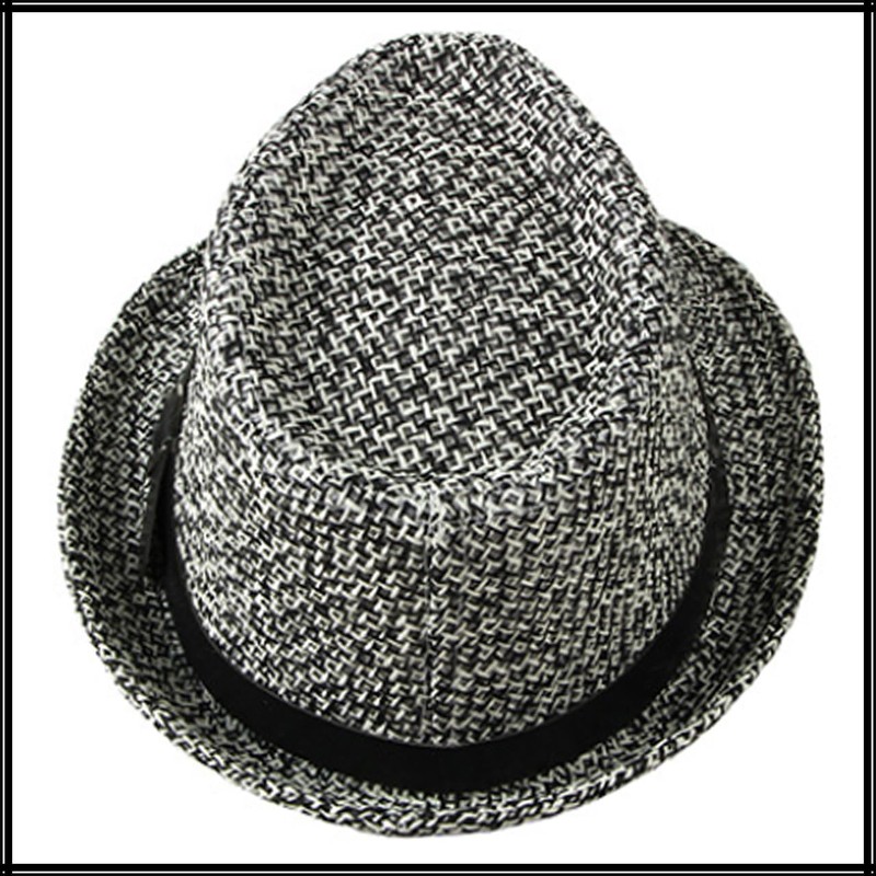 White Fang CZA296 Jazz Hat, Mesh Hat, Breathable, Simple, Stylish,