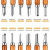 AUGSUN Wood Carving Knife Set - 20 PCS Hand Carving