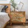 OLYCRAFT 3pcs/Set Spring Wicker Rub on Transfers for Furniture and