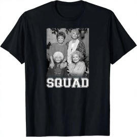 The Golden Girls-Dorothy and Gang Cute Sleeveless T-ShirtColor: Black, Size: Xl