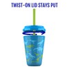 Ello Kids Plastic Reusable Color Changing Cups with Twist on