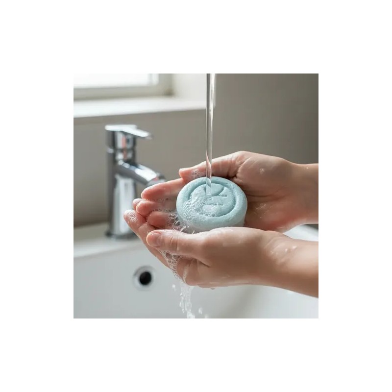 Shampoo Solido Orgánico Vegano, No Parabenos Siliconas O Lss