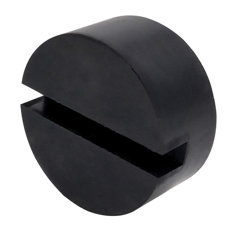 Universal Rubber Jack Pad Support Pinch Weld Slotted Floor Frame