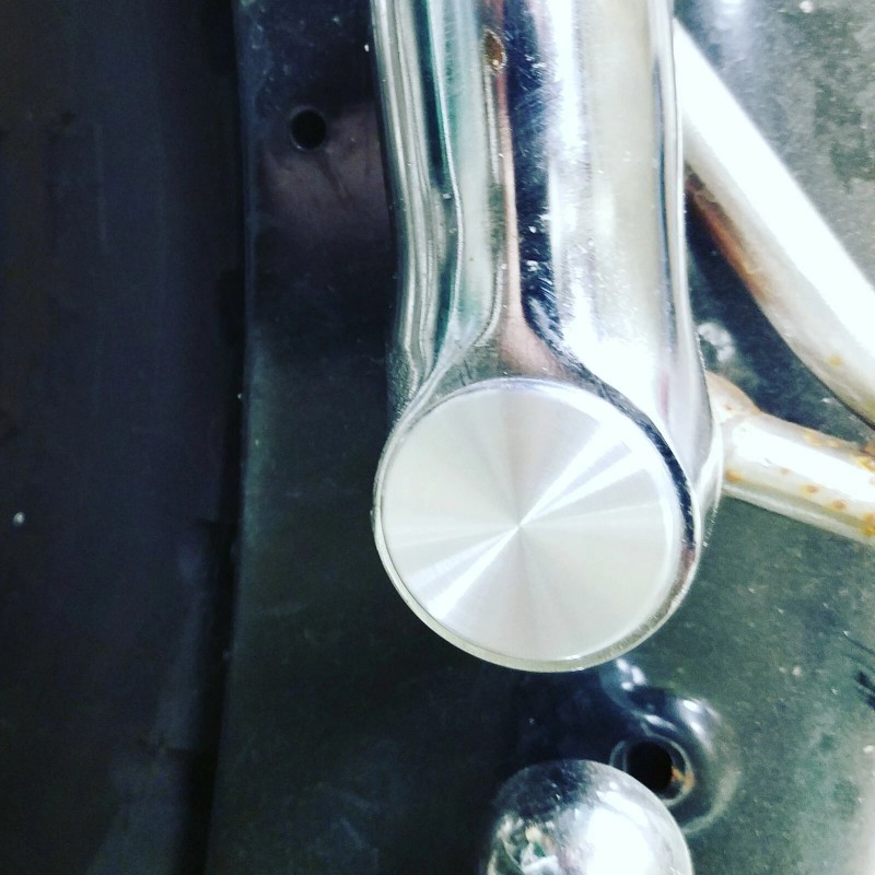 Winters Machining LLC SUZUKI INTRUDER REAR FRAME PLUG CAPS