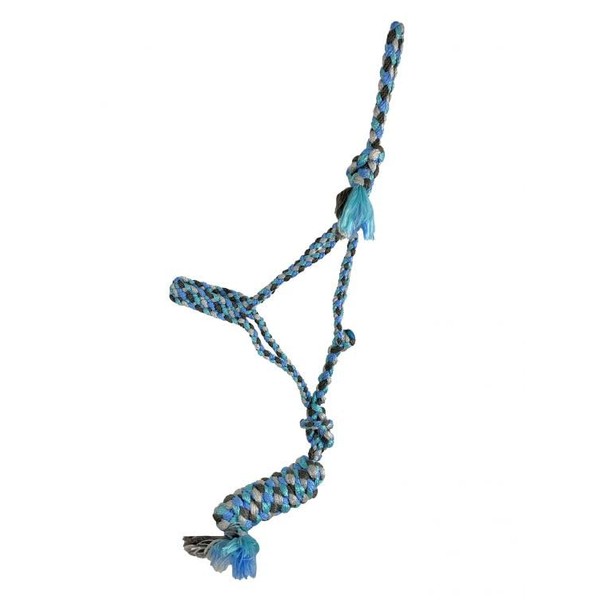 Showman Multicolor Pastel Braided Mule Tape Halter