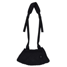 Electric Hand Warmer Pouch 3 Gear Adjustment Portable Waterproof Quilted Cotton Handwarmer Bag Heated Hand Muff Black