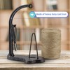 MOLIGOU Cast Iron Twine Holder Set, Twine Holder with Scissors