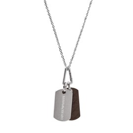 Emporio Armani Men's Silver Stainless Steel Pendant, EGS3133040