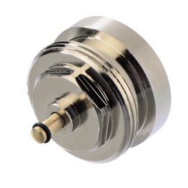 Xavax Adapter für Heizkörperventile mit M28 x 1.5 mm Anschlussgewinde (Montage von elektronischen Ventilantrieben mit Anschlussgewinde M30 x 1,5 mm) Messing