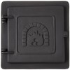 Minuteman International Cast Iron Clean-Out Door, 8 by 8-Inch,Black