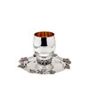 Godinger Hammered Grapevine Kiddush Cup & Tray