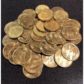 "Heads I Win - Tails You Lose" Adult Nude Novelty Coin - Lot of Fifty (50)