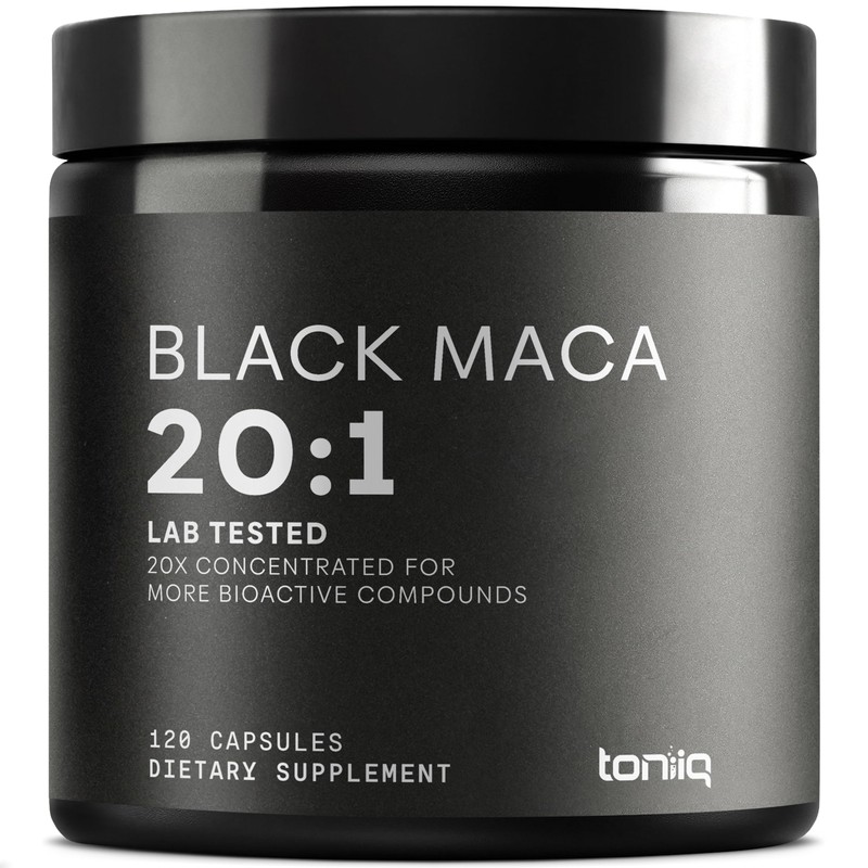 40,000mg Pure Black Maca Root Extract - Ultra Concentrated 201