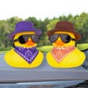MuMyer Rubber Duck Car Ornaments Duck Car Dashboard Decorations for