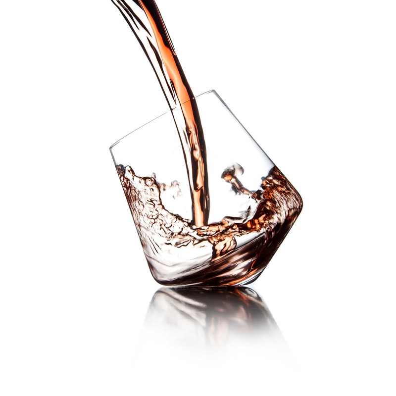 Sempli Cupa-Vino Stemless Wine Glasses Set of 2 - Hand