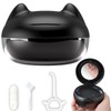 Gaboolo Retainer Case for Cleaning,No-Leak Mouth Guard Cute Travel Retainer